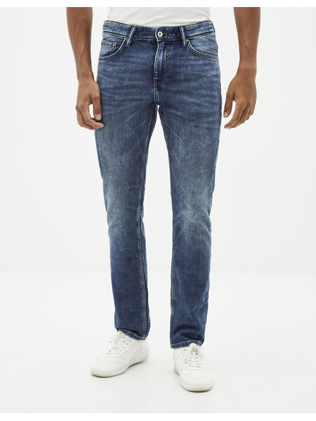 Celio Modré slim fit džínsy Celio Sokreen