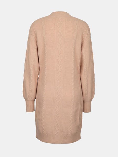 Orsay Svetlo ružové dámske svetrové šaty ORSAY
