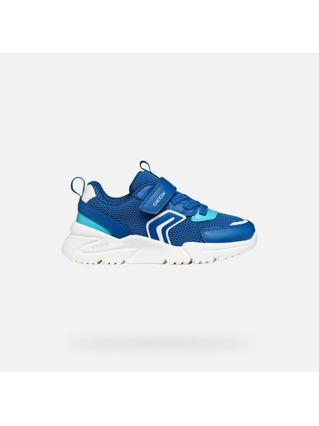 Geox Modré chlapčenské tenisky Geox Loftus