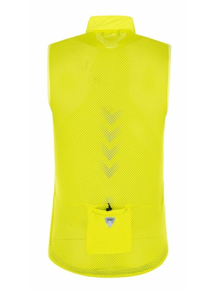 Kilpi Pánska cyklistická vesta Kilpi FLOW-M Svetlo zelená