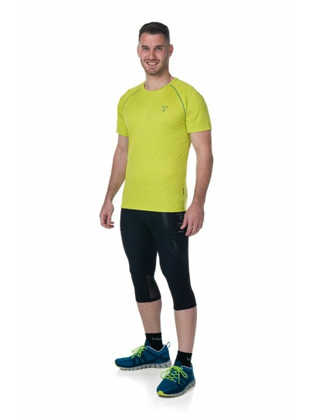 Kilpi Pánske bežecké 3/4 legíny Kilpi TERRY-M Čierna