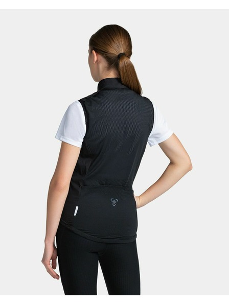 Kilpi Dámska vetruodolná vesta Kilpi FLOW-W Čierna