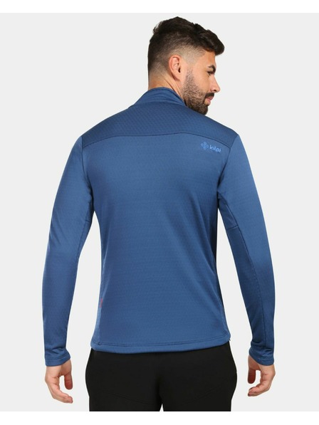 Kilpi Pánska fleecová mikina Kilpi ERIN-M Tmavo modrá