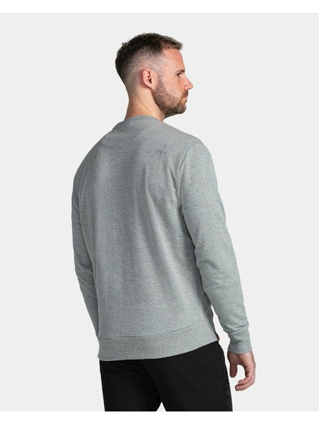 Kilpi Pánska bavlnená mikina Kilpi OIRAN-M Svetlosivá