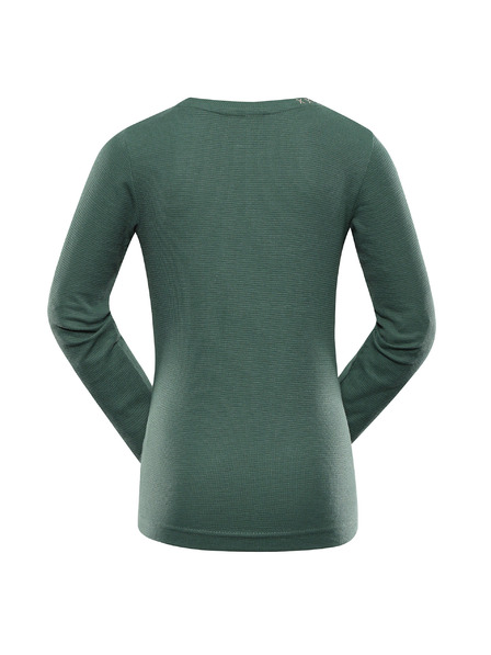 ALPINE PRO Detské tričko s dlhým rukávom ALPINE PRO BOGRO myrtle