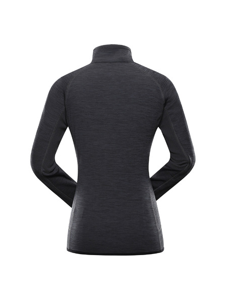 ALPINE PRO Dámska rýchloschnúca mikina ALPINE PRO ONNECA black