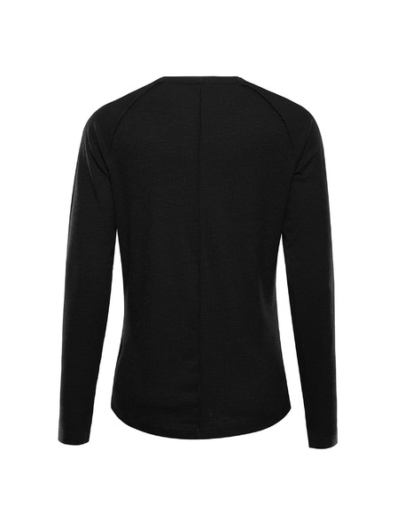 ALPINE PRO Dámske tričko s dlhým rukávom ALPINE PRO LERETA black