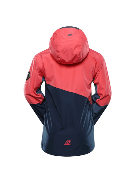 ALPINE PRO Detská bunda s ptx membránou ALPINE PRO NOREMO 3 calypso coral