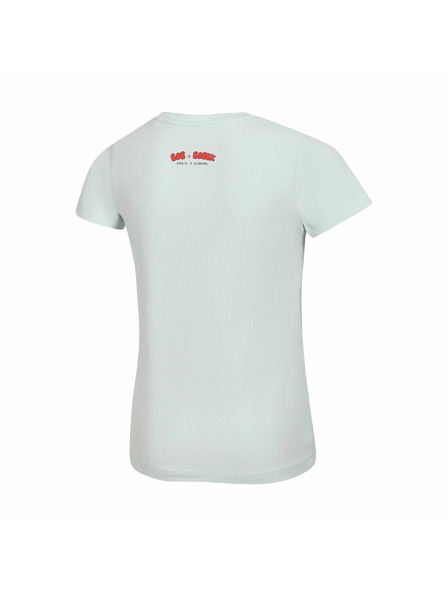 ALPINE PRO Detské bavlnené tričko bob a bobek ALPINE PRO BOBBO sprout green