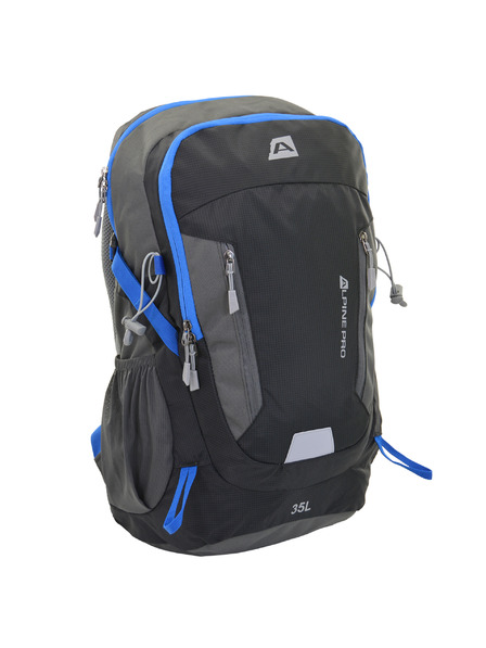 ALPINE PRO Outdoorový batoh s pláštenkou 35l ALPINE PRO SEDE black