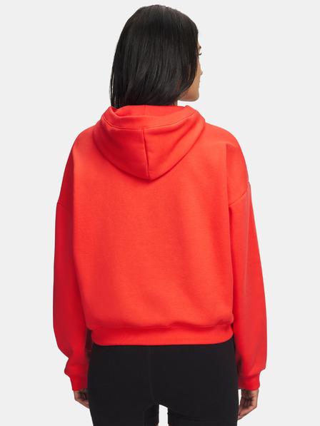 Under Armour Dámska mikina Under Armour UA Icon Fleece HZ Hoodie-RED