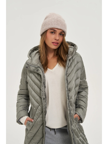 Moodo Čiapka s prímesou vlny béžová Moodo