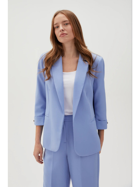 Moodo Sako s 3/4 rukávmi svetlomodré Moodo