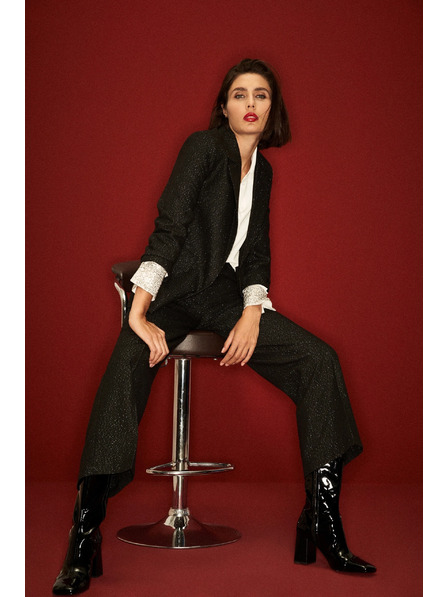 Moodo Sako s trojštvrťovými rukávmi čierne Moodo