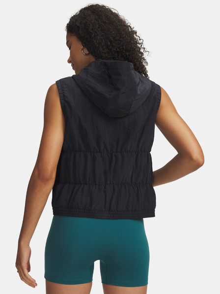 Under Armour Dámska vesta Under Armour UA Rival Woven Ruched Vest