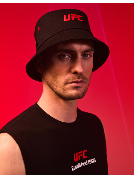 Celio Čierna pánska bavlnená čiapka Celio UFC