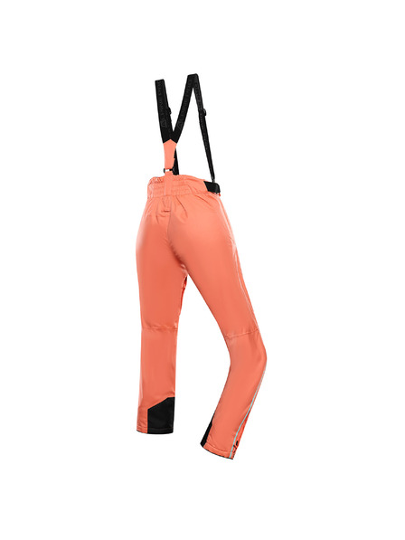 ALPINE PRO Dámske lyžiarske nohavice s membránou ptx snow ALPINE PRO EDESA fresh salmon