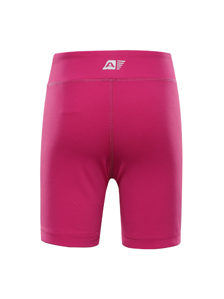 ALPINE PRO Detské rýchloschnúce legíny ALPINE PRO ELO fuchsia red