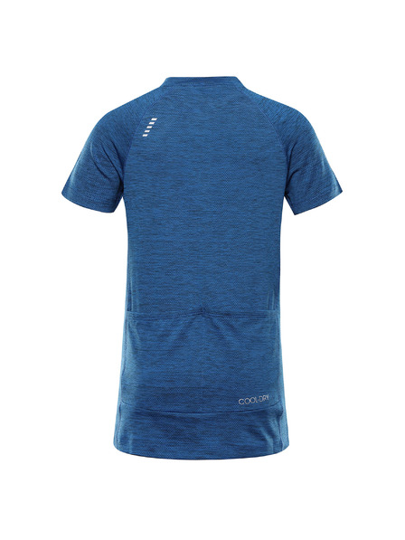 ALPINE PRO Detské rýchloscehnúce cyklo tričko ALPINE PRO LATTERO 2 moonlit ocean