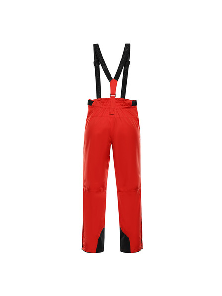 ALPINE PRO Pánske lyžiarske nohavice s membránou ptx snow ALPINE PRO EDES 2 olympic red