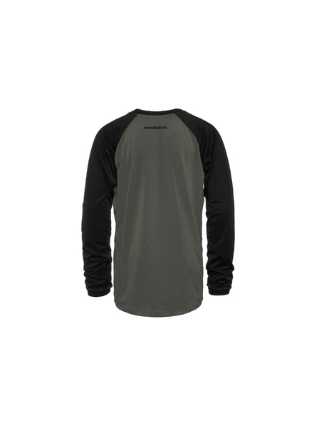 Horsefeathers Detský bike dres Spike LS - chimera/black