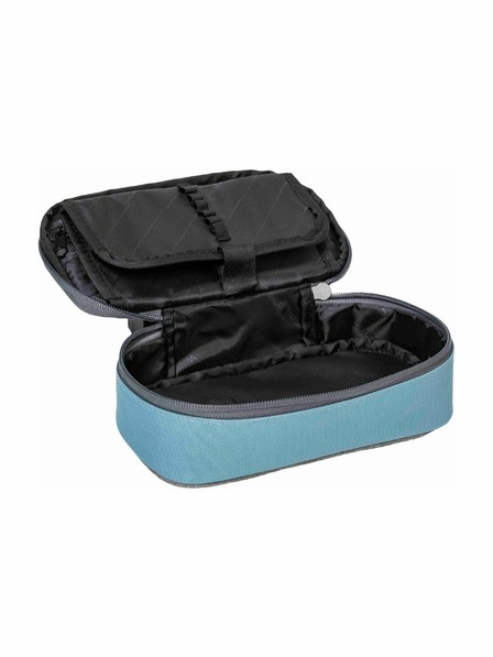 Meatfly Meatfly puzdro XL Pencil Case Aqua / Grey