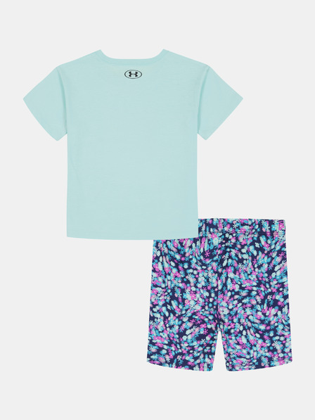 Under Armour Dievčenský set Under Armour UA PRINTED BIKE SHORT SET