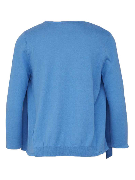 CAMAIEU Modrý krátky kardigán CAMAIEU