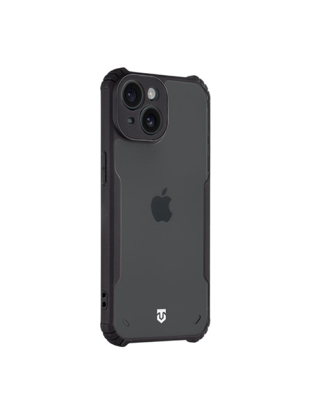 Tactical Tactical Quantum Stealth Puzdro pre Apple iPhone 15 Clear/Black