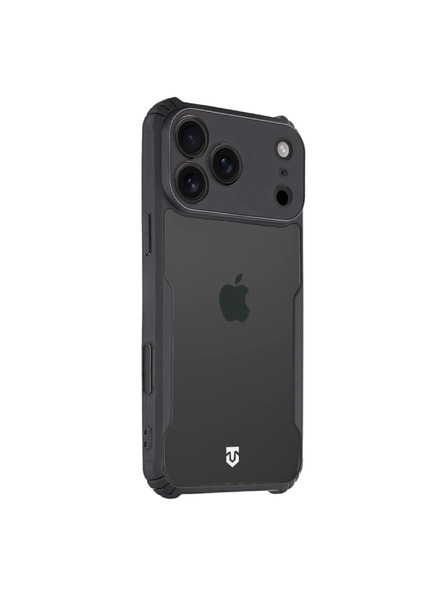 Tactical Tactical Quantum Stealth Puzdro pre Apple iPhone 17 Pro Max Clear/Black