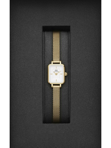 Daniel Wellington Dámske hodinky Daniel Wellington Quadro Mini Evergold DW00100725