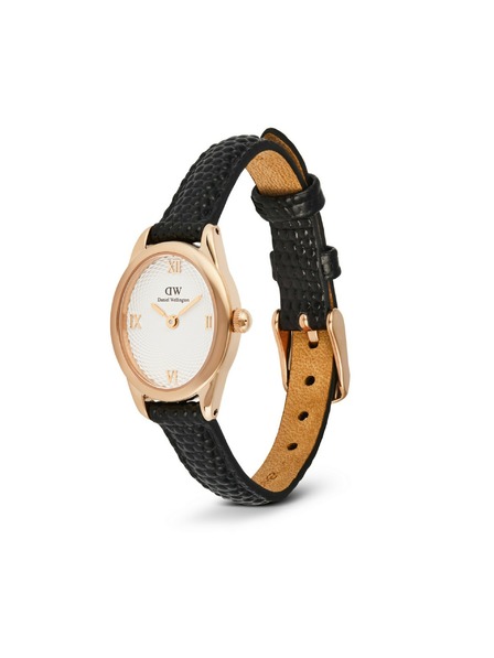 Daniel Wellington Dámske hodinky Daniel Wellington Ophelia Mini Lizard Guilloché kožené DW00100893