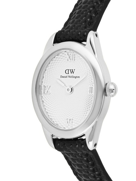 Daniel Wellington Dámske hodinky Daniel Wellington Ophelia Mini Lizard Guilloché kožené DW00100887