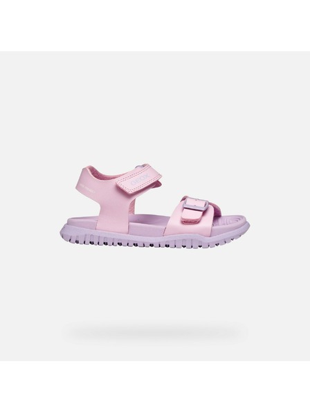 Geox Ružové dievčenské sandále Geox Sandal Fusbetto