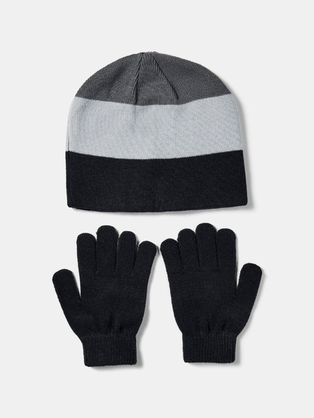 Under Armour Chlapčenská čepice a rukavice Under Armour Boys Beanie Glove Combo