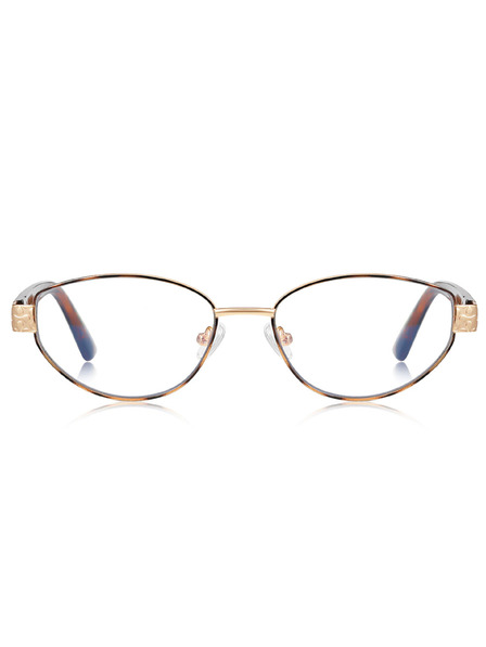 VEYREY VeyRey okuliarov slnečné okuliare Ugru leopard obruč číre sklá