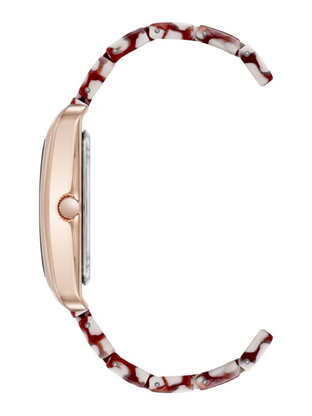 Anne Klein Dámske štvorcové hodinky Anne Klein AK/5290RGLP