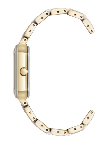 Anne Klein Dámske štvorcové hodinky Anne Klein AK/5260TNGB