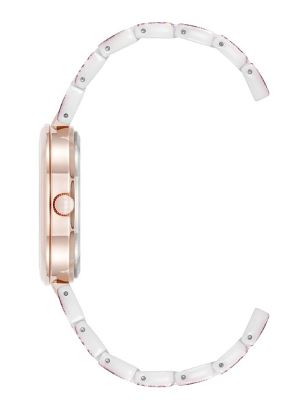 Anne Klein Dámske okrúhle hodinky Anne Klein AK/5320RGRO