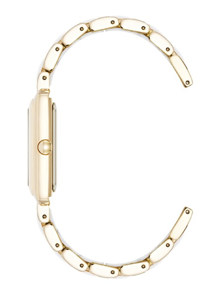 Anne Klein Dámske štvorcové hodinky Anne Klein AK/5278GPWT
