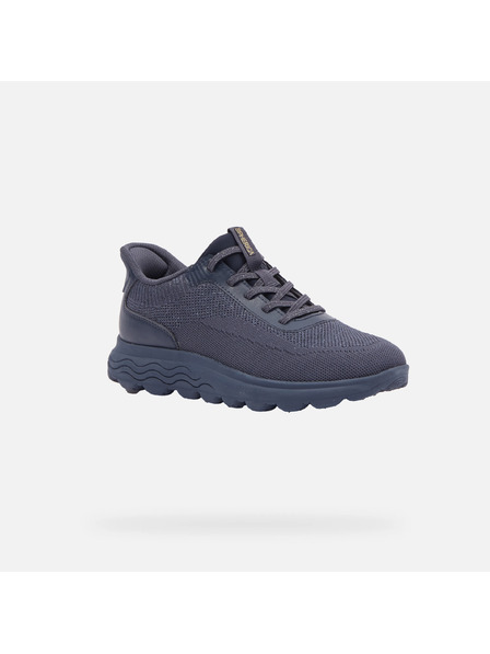 Geox Tmavomodré dámske tenisky Geox Spherica Plus Fast in