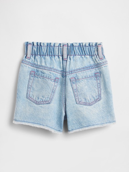 GAP Baby džínsové kraťasy Paperbag Mom GAP