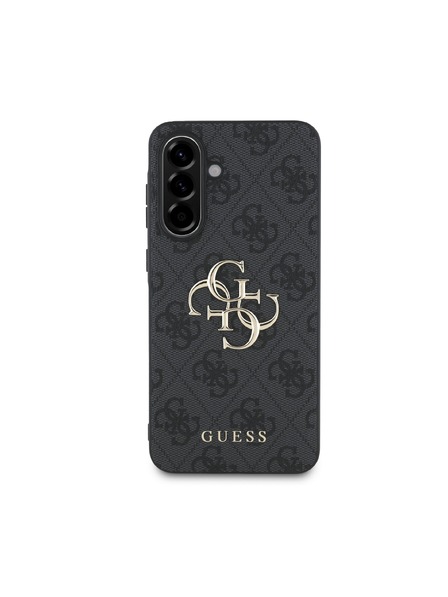 Guess Guess PU 4G Metal Logo Zadný Kryt pre Samsung Galaxy A36 Grey