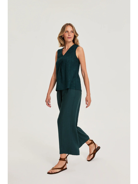 Moodo Culottes nohavice zelené Moodo