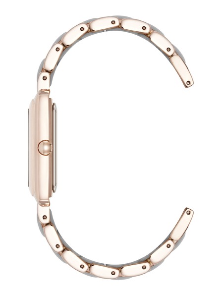 Anne Klein Dámske štvorcové hodinky Anne Klein AK/5278RGGY