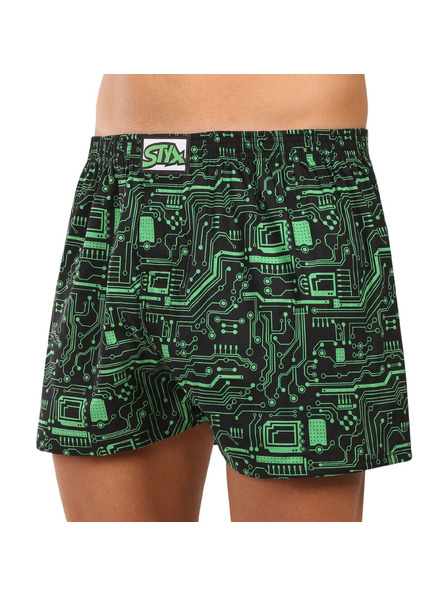 Styx Pánske trenky Styx art klasická guma tygrik