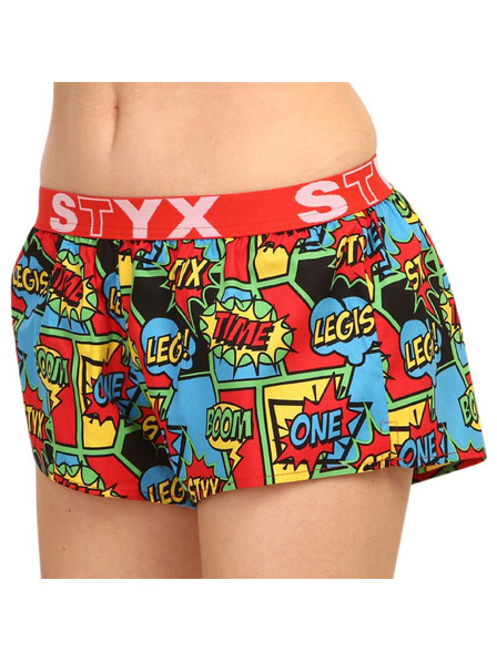 Styx Dámske trenky Styx art športová guma boom
