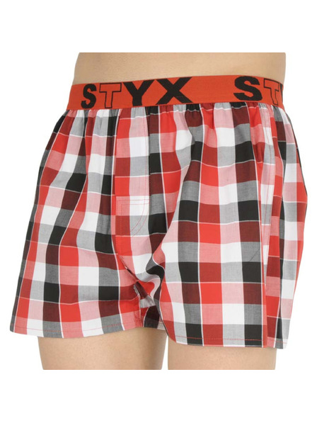 Styx Pánske športové gumové šortky Styx viacfarebné