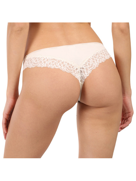 Calvin Klein Dámske nohavičky brazílky Calvin Klein biele