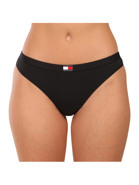 Tommy Hilfiger Sada piatich - dámske stringy Tommy Hilfiger čierne
